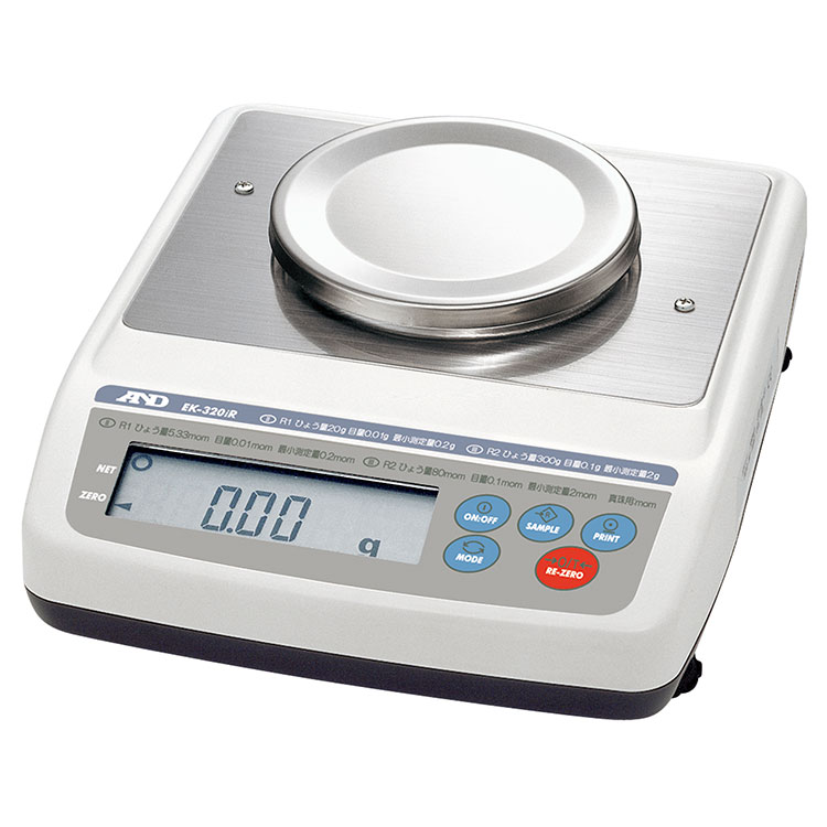 AND 带检定的临时调剂用电子天平EK-320iR